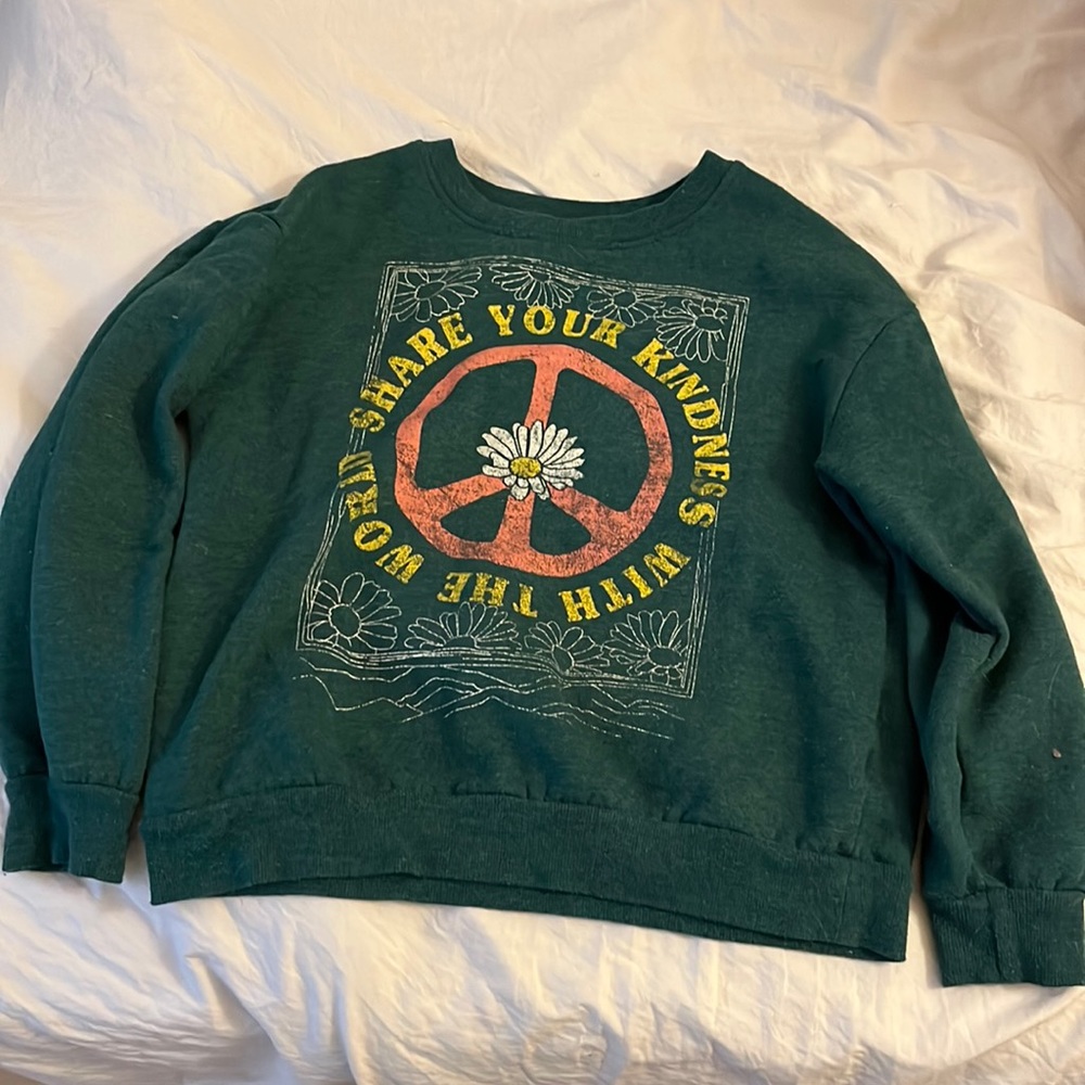 Art class kids sweater, size 10 (girls)